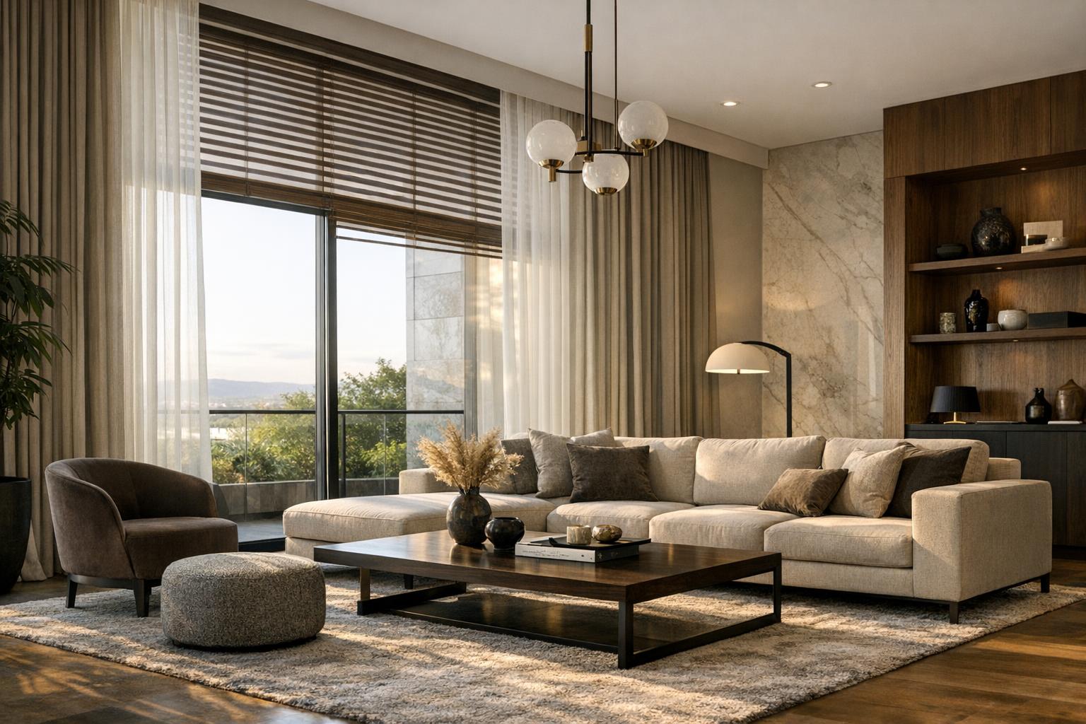 Cómo combinar cortinas y persianas en tu decoración.jpg